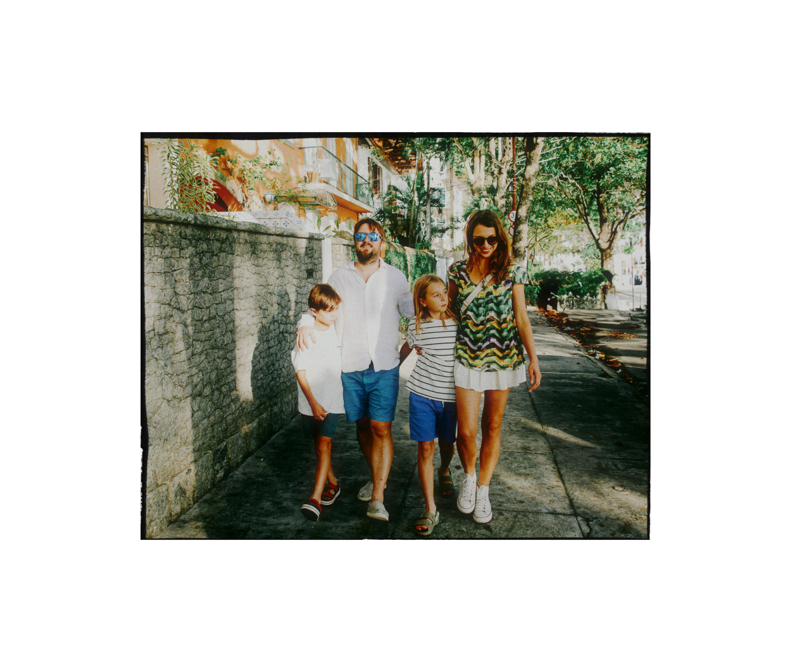 Camila Clarke, Lincoln Family Photographer Camila with her husband and two boys
